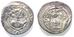 Ancient Coins - Sasanian Kingdom Kavad I AR drachm