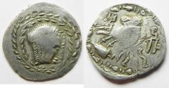 Ancient Coins - South Arabia. Saba’. AR unit (25mm, 5.50g). Struck 1st century BC-1st century AD. Imitating Athens 'New Style' coinage. 
