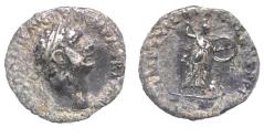 Ancient Coins - AS FOUND: DOMITIAN SILVER DENARIUS