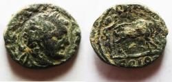 Ancient Coins - ARABIA. PETRA. ELAGABALUS AE 18