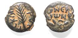 Ancient Coins - JUDAEA. Porcius Festus Procurator under Nero AE Prutah. 58/59 C.E.