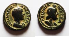 Ancient Coins - Decapolis. Bostra. 	JULIA DOMNA AE 19
