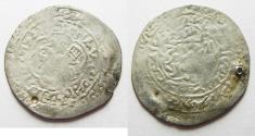 World Coins - RASULIDS OF YEMEN: SILVER DIRHAM . 1321 - 1363 A.D