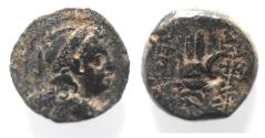 Ancient Coins - Seleukid Kingdom. Antioch. Antiochos VII Euergetes 138-129 BC. AE 17