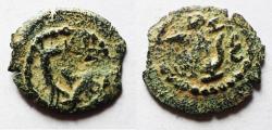 Ancient Coins - Judaea, Herod the Great, 37 - 4 B.C. AE prutah