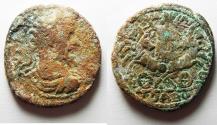 Ancient Coins - NEEDS CLEANING: ARABIA. DECAPOLIS. MEDABA. SEPTEMIUS SEVERUS AE 29