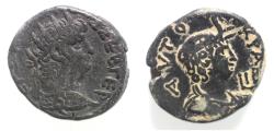 Ancient Coins - EGYPT, Alexandria. NERO SILVER TETRADRACHM.