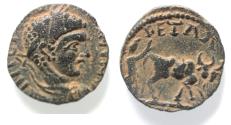 Ancient Coins - DECAPOLIS. PETRA. ELEGABALUS AE 19