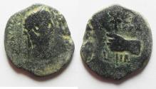 Ancient Coins - UNRECORDED: Egypt. Alexandria under Claudius (AD 41-54). AE 20mm, 3.62g. Struck in regnal year 11 (AD 50/1). 