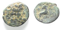 Ancient Coins - Seleucis and Pieria. Antioch Æ 20 . Star of Bethlehem depicted. 1st Century AD