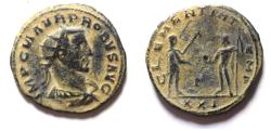 Ancient Coins - ORIGINAL DESERT PATINA: PROBUS AE ANTONINIANUS