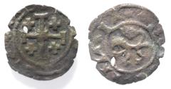 World Coins - Crusader States, Lugsignan Kingdom of Cyprus. billon Denier