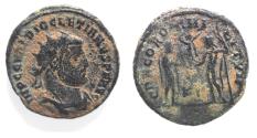 Ancient Coins - AS FOUND: DIOCLETIAN AE ANTONINIANUS