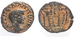 Ancient Coins - ARABIA, Bostra. Elagabalus. AD 218-222. Æ (17mm, 4.57 g).