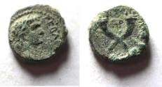 Ancient Coins - Decapolis. Gadara under Claudius (AD 41-54). AE 13