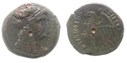 Ancient Coins - PTOLEMAIC KINGS of EGYPT. Ptolemy V or Ptolemy VI. 204-180 BC or 180-145 BC. Æ.
