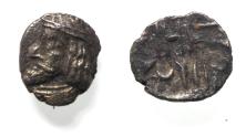 Ancient Coins - Kings of Persis. 2nd century BC. AR Obol