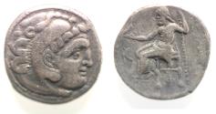 Ancient Coins - Macedonian Kings. Alexander III the Great types. (336-323 BC). AR Drachm.