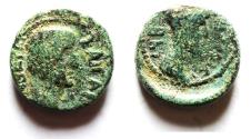 Ancient Coins - AS FOUND: DECAPOLIS. GADARA. TIBERIUS AE 18