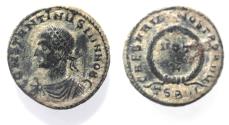Ancient Coins - AS FOUND. CONSTANTINE II AE FOLLIS.