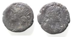 Ancient Coins - EGYPT, Alexandria. NERO SILVER TETRADRACHM.
