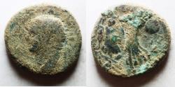 Ancient Coins - JUDAEA CAPTA. UNDER DOMITIAN AE 24. AS FOUND