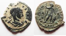 Ancient Coins - CRISPUS AE FOLLIS. ORIGINAL DESERT PATINA