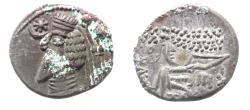 Ancient Coins - KINGS OF PARTHIA. Parthian Kingdom. SILVER DRACHM .