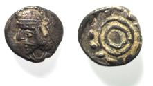 Ancient Coins - Kings of Persis. 2nd century BC. AR Obol
