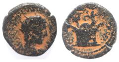 Ancient Coins - Samaria, Caesarea Maritima. Herennius Etruscus AE 24