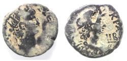 Ancient Coins - EGYPT, Alexandria. NERO SILVER TETRADRACHM.