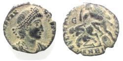 Ancient Coins - CONSTANTIUS II AE . FALLEN HORSEMAN