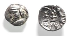 Ancient Coins - Kings of Persis. 2nd century BC. AR Obol