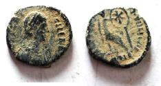 Ancient Coins - Aelia Flaccilla (Wife of Theodosius) AE 4
