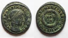 Ancient Coins - AS FOUND: CONSTANTINE II AE FOLLIS.