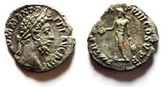 Ancient Coins - Commodus (177-192). AR Denarius. Rome, 183-4.  GENIUS