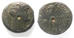 Ancient Coins - PTOLEMAIC KINGS of EGYPT. Ptolemy V or Ptolemy VI. 204-180 BC or 180-145 BC. Æ.