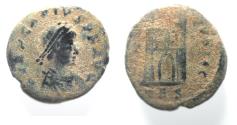 Ancient Coins - ARCADIUS AE 4 . NICE