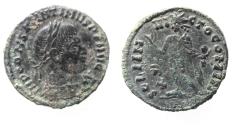 Ancient Coins - AS FOUND. CONSTANTINE I AE FOLLIS.