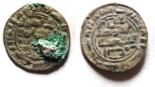 World Coins - RASSIDS OF YEMEN. 900 A.D. SILVER SUDAYSI