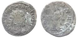 Ancient Coins - AS FOUND: Trebonianus Gallus (251-253). SILVER ANTONINIANUS
