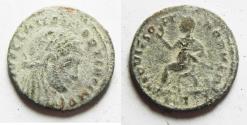 Ancient Coins - DIVO MAXIMIANUS Commemorative, AE HALF Follis, Struck under Constantine I, AD 317-318 