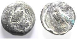 Ancient Coins - Ptolemaic Kingdom. Ptolemy X Alexander I and Cleopatra III (107-101 BC). LEAD COIN