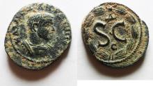 Ancient Coins - Seleucis and Pieria. Antioch under Diadumenian (AD 217-218) AE as (21mm, 5.60g).