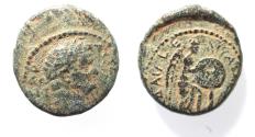 Ancient Coins - Judaea Capta series. Caesarea Maritima under Titus (79-81 CE). AE 20