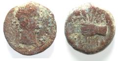 Ancient Coins - EGYPT, Alexandria. CLAUDIUS. Æ OBOL