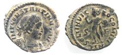 Ancient Coins - AS FOUND. CONSTANTINE I AE FOLLIS