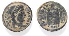 Ancient Coins - AS FOUND. CONSTANTINE I AE FOLLIS.
