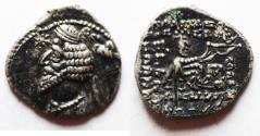 Ancient Coins - KINGS OF PARTHIA. Parthian Kingdom. SILVER DRACHM .