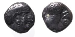 Ancient Coins - ARABIA, Southern. Saba'. Late 4th–mid 2nd centuries BC. AR Half Unit